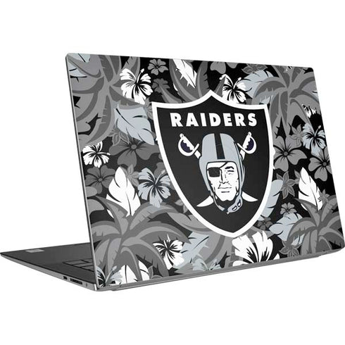 NFL Las Vegas Raiders Tropical Print Dell XPS Skin